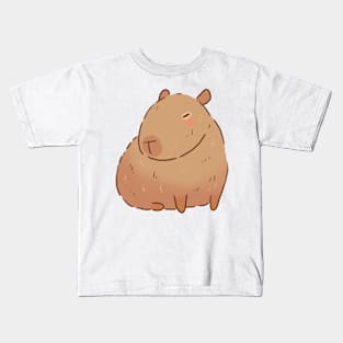 Cute Capybara illustration Kids T-Shirt